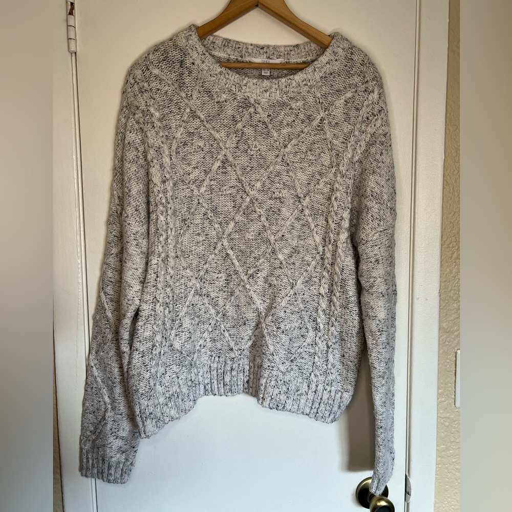 Gray Crewneck Sweater size XL